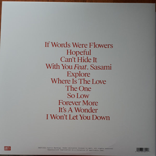 Curtis Harding : If Words Were Flowers (LP, Album)