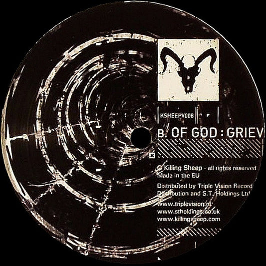 Donny / Of God : Amputation Original Version / Grieve (12")