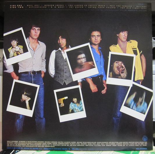 Willie Alexander & The Boom Boom Band : Meanwhile...Back In The States (LP, Album, Promo)