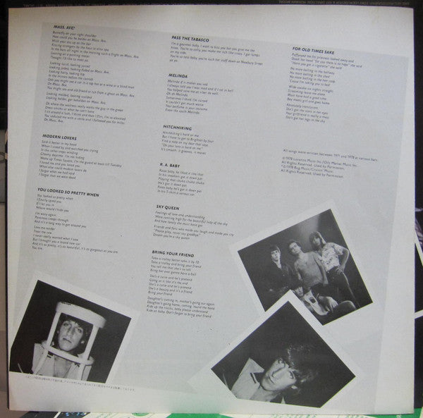 Willie Alexander & The Boom Boom Band : Meanwhile...Back In The States (LP, Album, Promo)