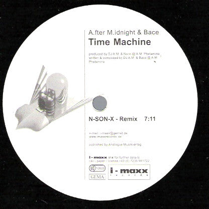 DJ A.M. & DJ Bace : Time Machine (12")