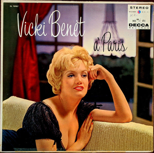 Vicki Benet : Vicki Benet À Paris (LP, Album)