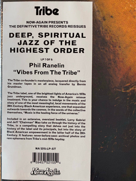Phil Ranelin : Vibes From The Tribe (LP, Album, RE, RM)