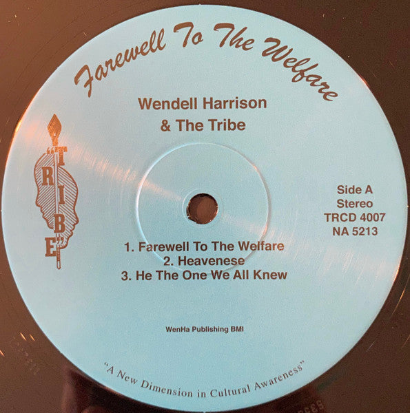 Wendell Harrison : Farewell To The Welfare (LP, Album, RM)