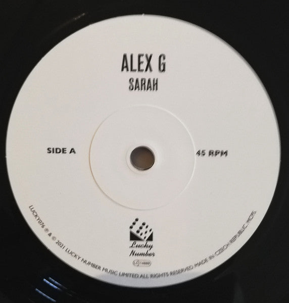 Alex G (2) : Trick (LP, Album + 7", Single + RE)