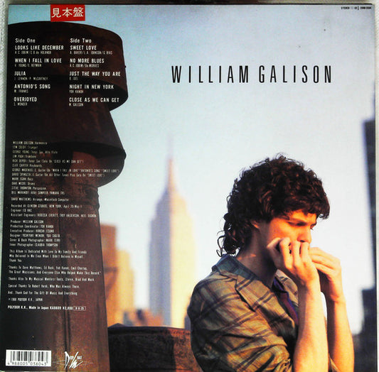 William Galison : Overjoyed (LP, Album, Promo)