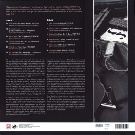 Various : The Rough Guide To Legends Of The Delta Blues (LP, Comp)