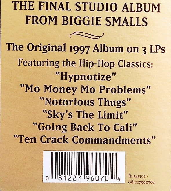 Notorious B.I.G. : Life After Death (3xLP, Album, RE)