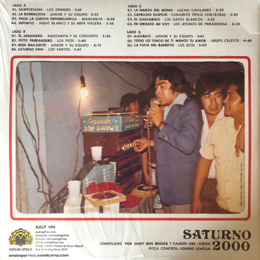 Various : Saturno 2000 - La Rebajada De Los Sonideros 1962-1983 (2xLP, Comp)