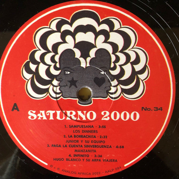 Various : Saturno 2000 - La Rebajada De Los Sonideros 1962-1983 (2xLP, Comp)