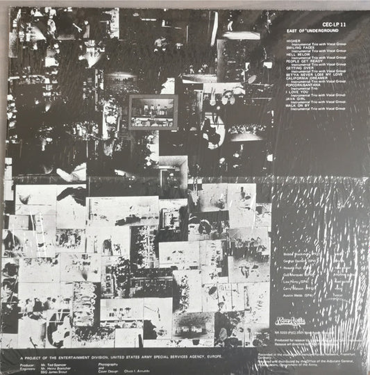 East Of Underground : East Of Underground (LP, Album, RE)