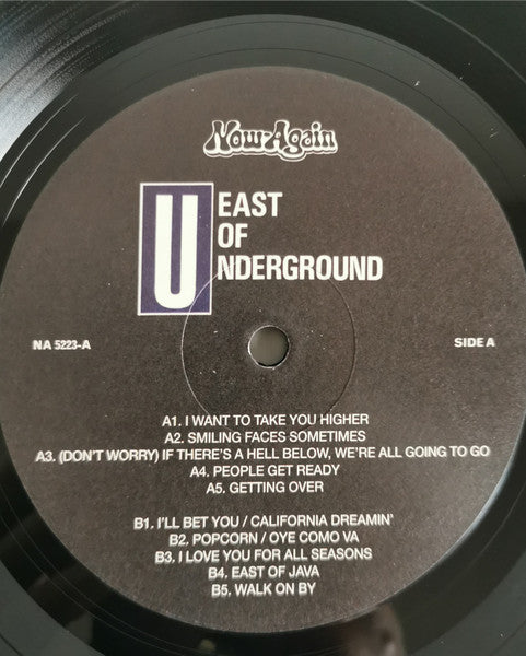 East Of Underground : East Of Underground (LP, Album, RE)