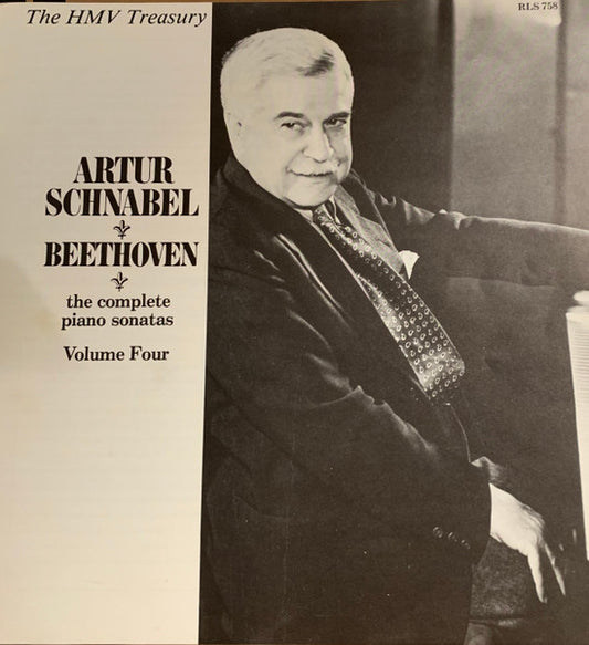 Artur Schnabel / Ludwig van Beethoven : The Beethoven Piano Sonatas Volume 4: Sonatas Nos. 23 & 25-32 (4xLP, Comp, Mono + Box)