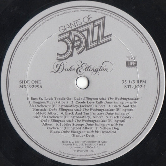 Duke Ellington : Giants Of Jazz - Duke Ellington (3xLP, Comp + Box, RE)
