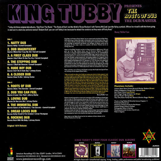 King Tubby : Presents The Roots Of Dub (LP, Album, RE)
