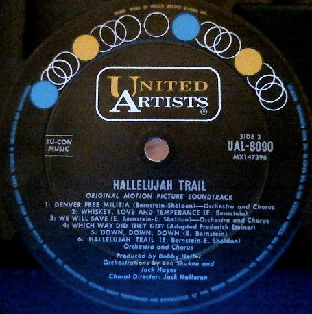 Elmer Bernstein : The Hallelujah Trail (LP, Mono)