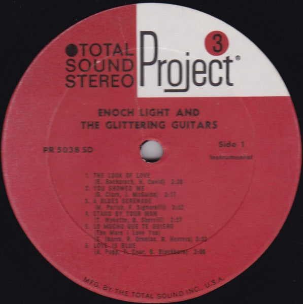 Enoch Light And The Glittering Guitars : Enoch Light And The Glittering Guitars (LP, Album, Gat)