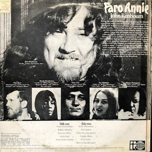 John Renbourn : Faro Annie (LP, Album)