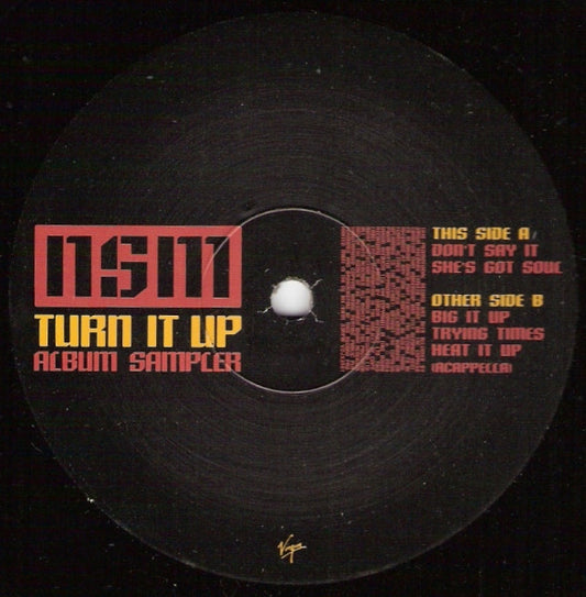 New Sector Movements : Turn It Up (Album Sampler) (12", Smplr)