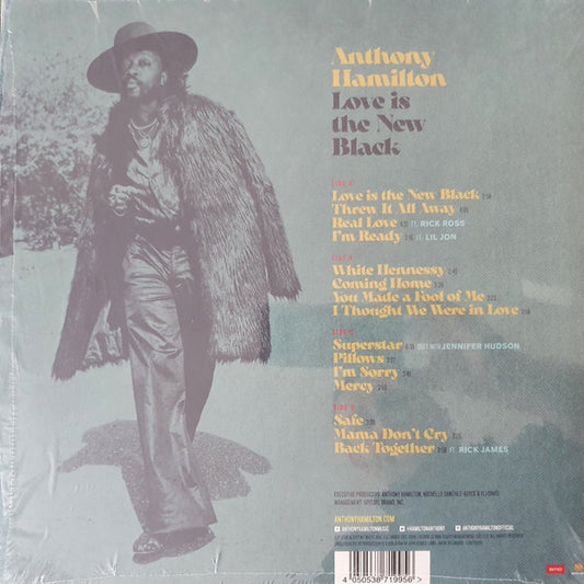 Anthony Hamilton : Love Is The New Black (2xLP, Album, Gol)