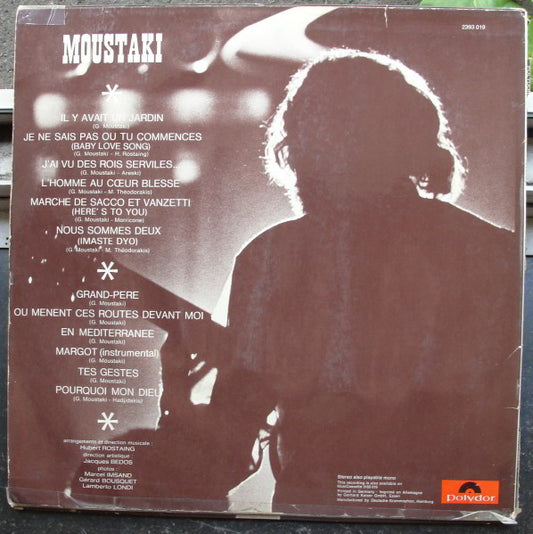 Moustaki* : Moustaki (LP, Album)