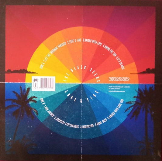 The Black Seeds : Love & Fire (LP, Yel)