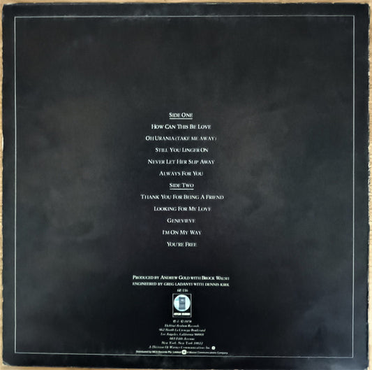 Andrew Gold : All This And Heaven Too (LP, Album)