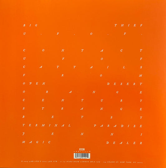 Big Thief : U.F.O.F. (LP, Album, RP)