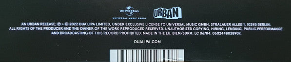 Dua Lipa : Dua Lipa (LP, Album, RE, Gat)