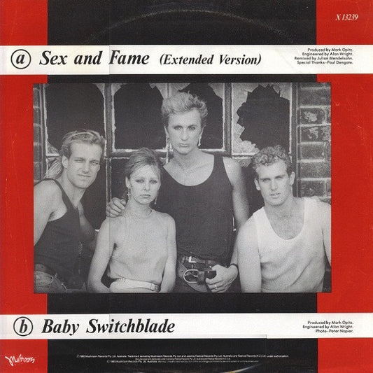 Jump Incorporated : Sex And Fame (12", Single)