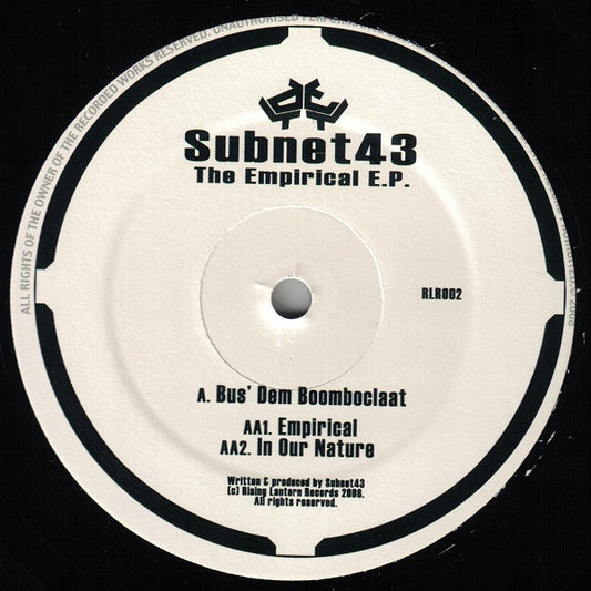 Subnet43 : The Empirical E.P. (12")