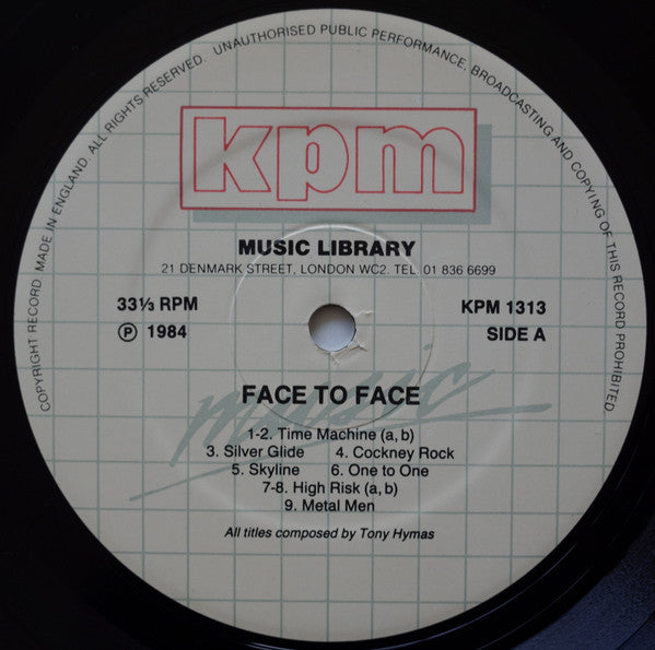 Tony Hymas : Face To Face (LP)