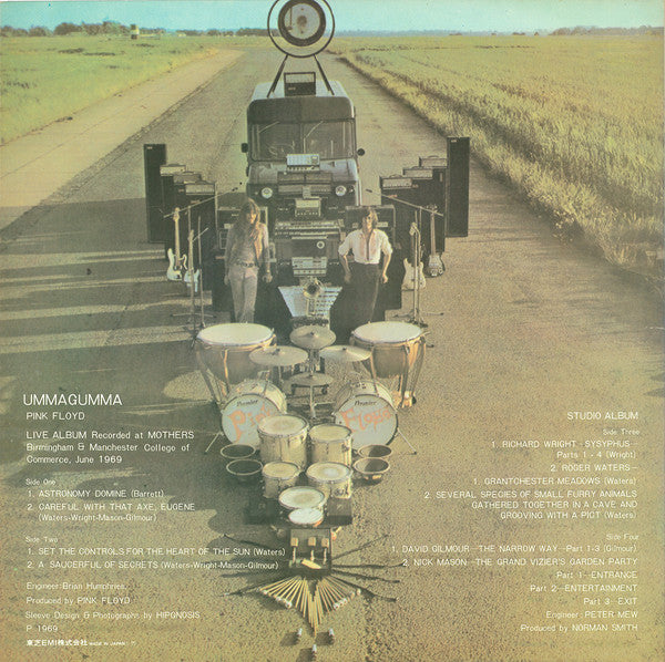 Pink Floyd : Ummagumma (2xLP, Album, RE)