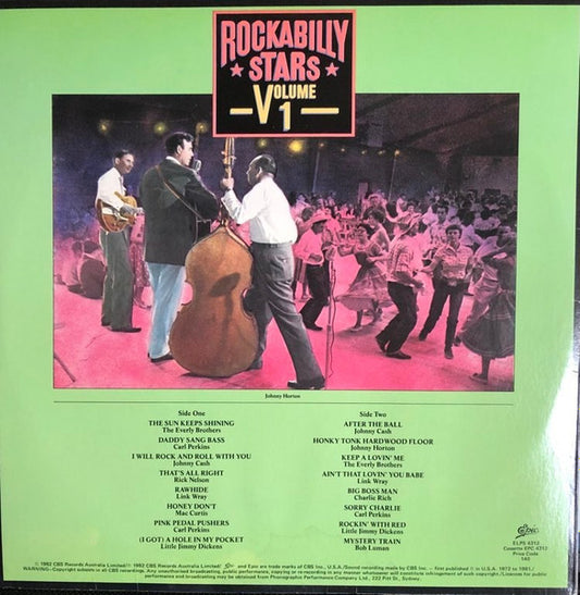 Various : Rockabilly Stars - Volume 1 (LP, Comp)