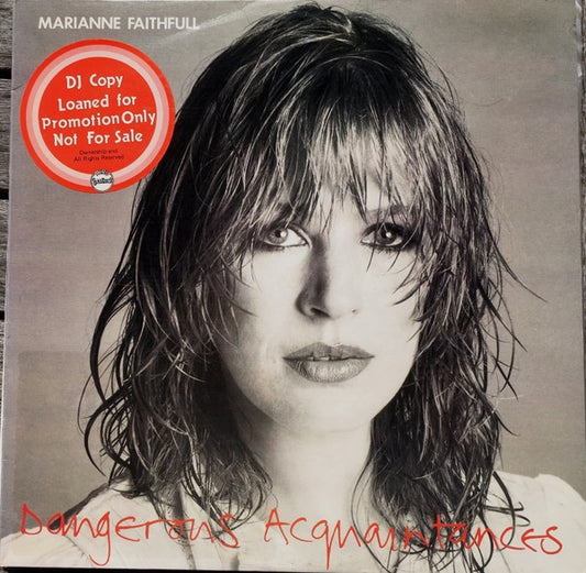 Marianne Faithfull : Dangerous Acquaintances (LP, Album, Fir)