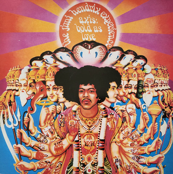 The Jimi Hendrix Experience : Axis: Bold As Love (LP, Album, RE)