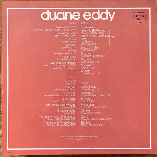 Duane Eddy : The Legends Of Rock - Rare Items Vol. 3 (2xLP, Comp, Gat)