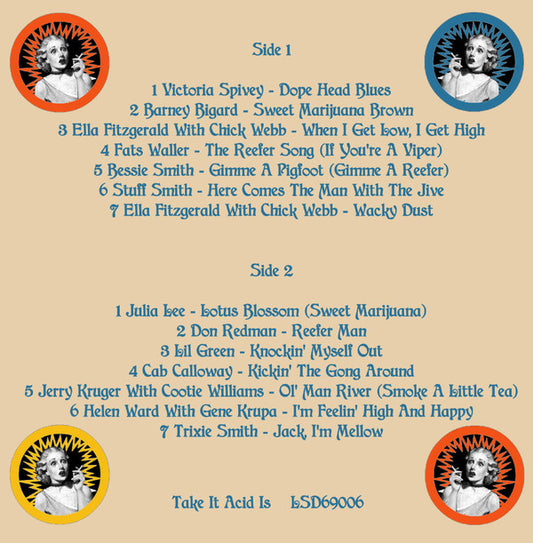 Various : Sweet Lotus Blossom - A Collection Of Vintage Drug Songs From The 20s-40s (LP, Comp)