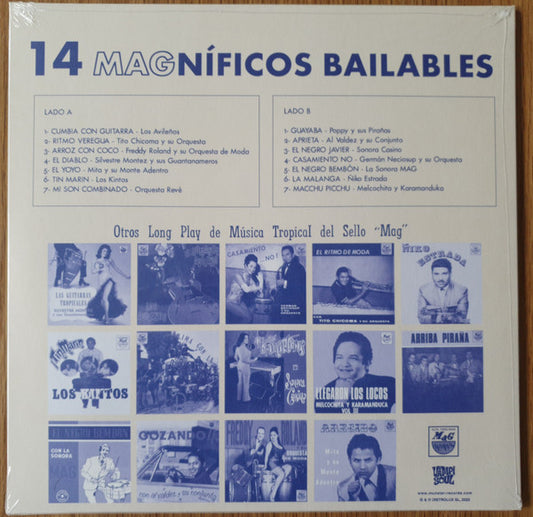 Various : 14 Magníficos Bailables (LP, Smplr)