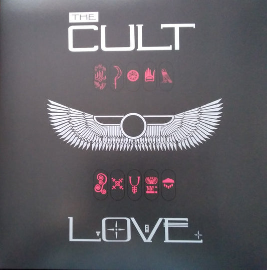 The Cult : Love (LP, Album, RE, Red)