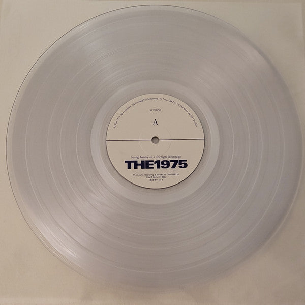The 1975 : Being Funny In A Foreign Language (LP, Album, Cle)