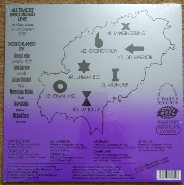 Nightmares On Wax : Shout Out! To Freedom... Live At Pikes Ibiza (LP, Album)