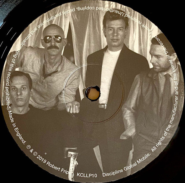 King Crimson : Three Of A Perfect Pair (LP, Album, RE, RM, 200)