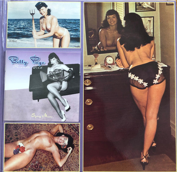 Various : Betty Page: Private Girl - Spicy Music (LP, Comp, 180)