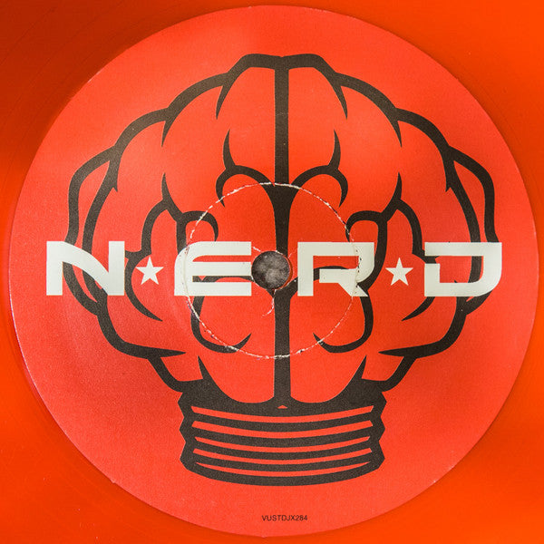N*E*R*D : She Wants To Move (Basement Jaxx Remixes) (12", Promo, Red)