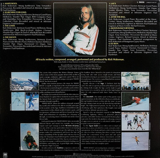 Rick Wakeman : White Rock (LP, Album)