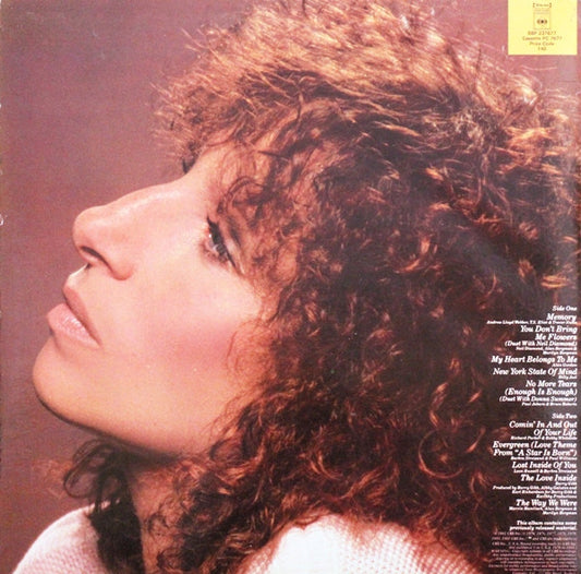 Barbra Streisand : Memories (LP, Comp)
