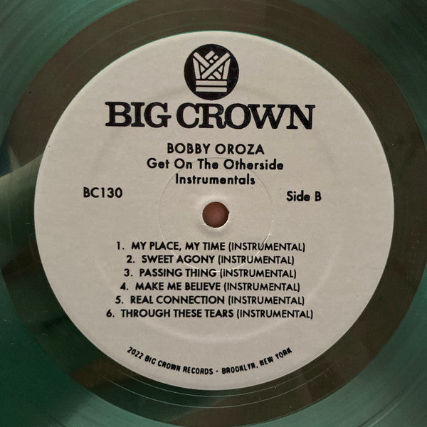 Bobby Oroza : Get On The Otherside Instrumentals (LP, Album, Ltd, Cle)