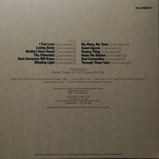 Bobby Oroza : Get On The Otherside Instrumentals (LP, Album, Ltd, Cle)