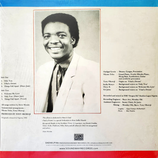 Steve Monite : Only You (LP, Album, RE, RM)